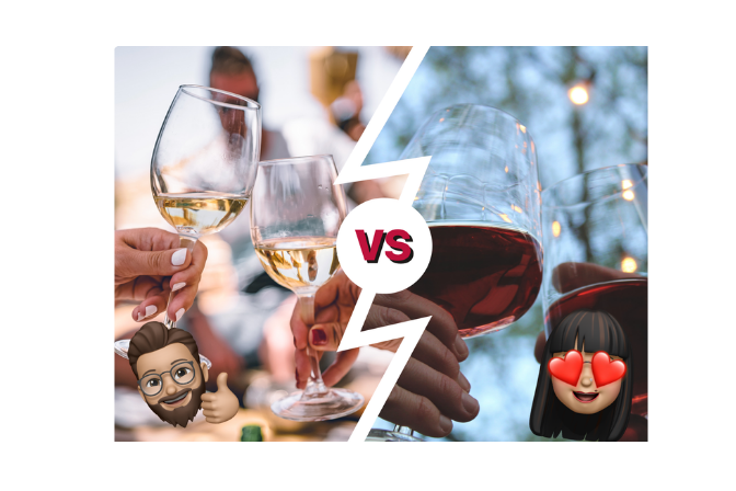 Vin blanc vs vin rouge ? Les principales différences